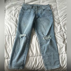 Old Navy High Waisted BUTTON-FLY OG Straight Extra Stretch